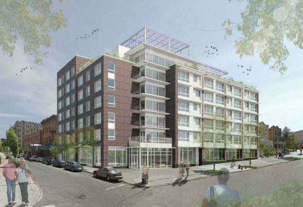 Rendering of Crotona Senior Residences to be built within 3 years and geared towards the LGBT community.