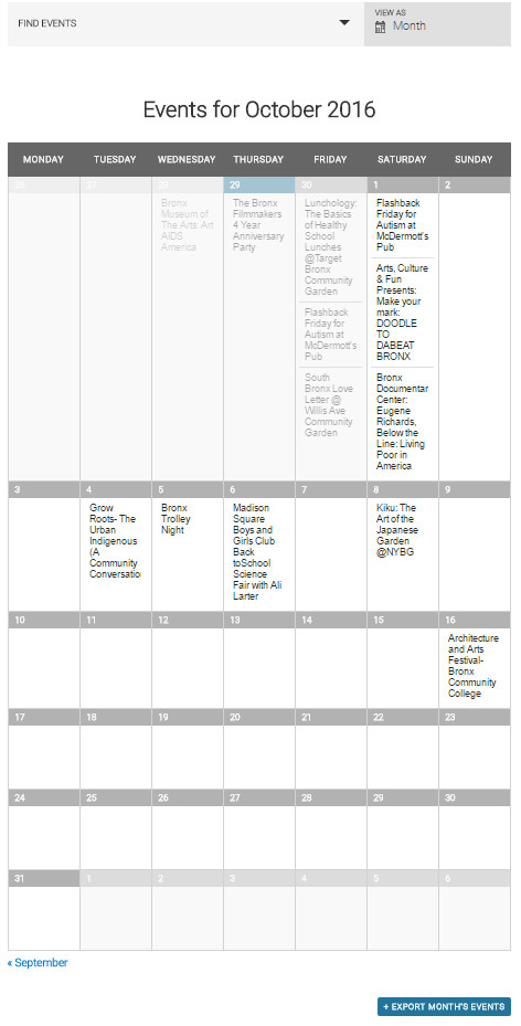 calendar