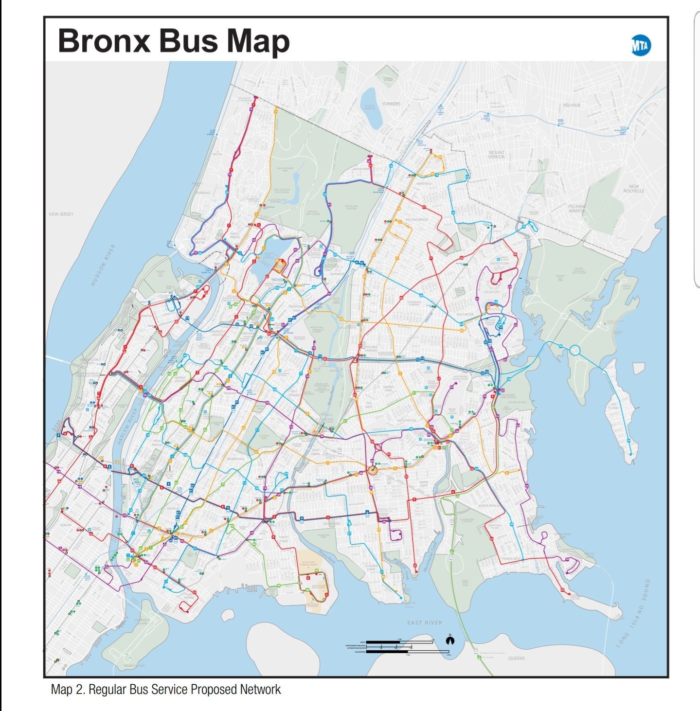 Bronx Bus Map MTA, New York City Transit Map Collections, 50 OFF