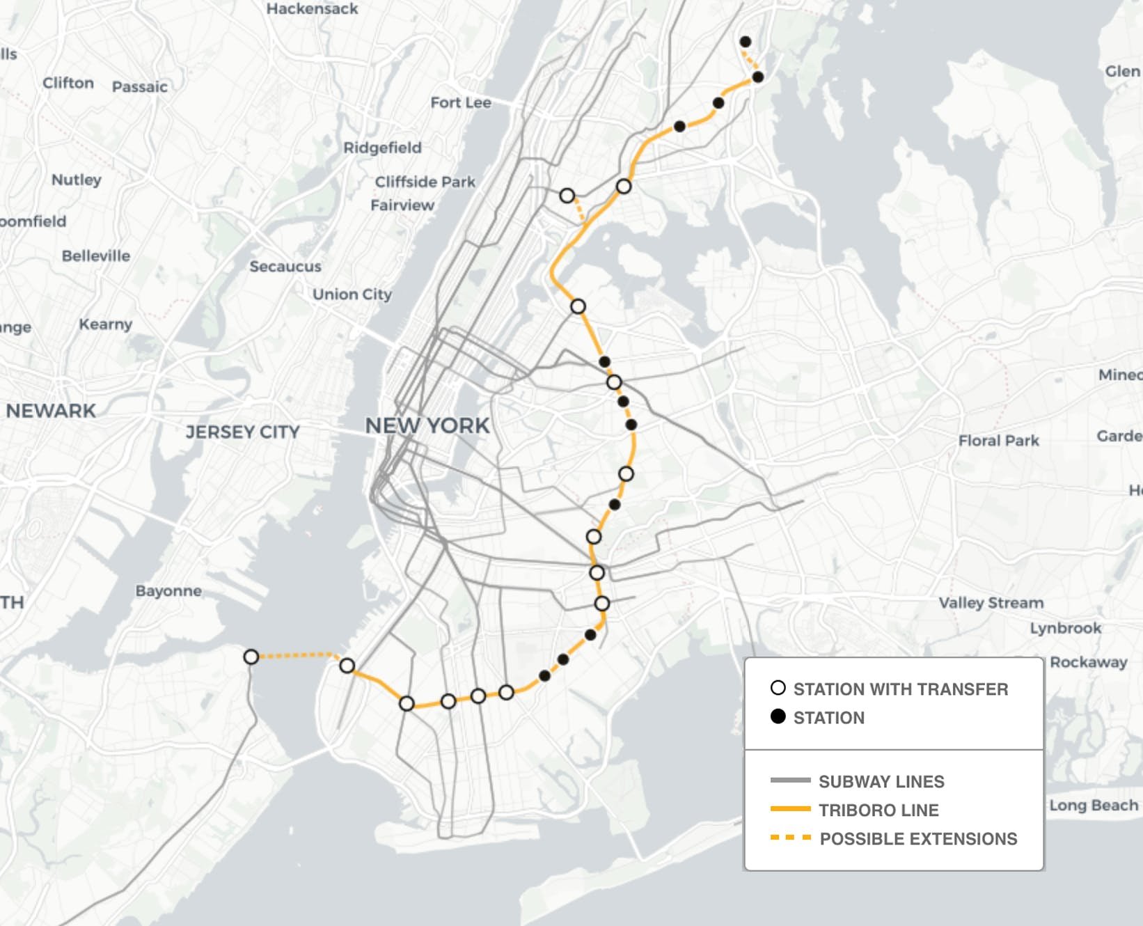 The Triboro Line Connecting The Bronx, Brooklyn, and Queens Takes a